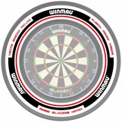 Dartboard Surrounds Advance Blanco Rojo - 2