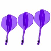 Plumas Winmau Darts Fusion Morado Short 22-64mm N2 - 4