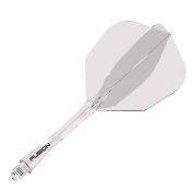 Plumas Winmau Darts Fusion Transparente Medium 34-76mm N6