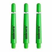 Cañas Unicorn Darts Gripper 4 PC Verde Neon 47mm  - 3