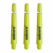 Cañas Unicorn Darts Gripper 4 PC Amarillo Neon 47mm  - 3