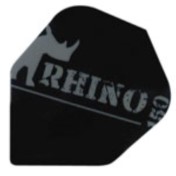 Plumas Target Darts Rhino 150 Standard Logo Negra/Gris - 2