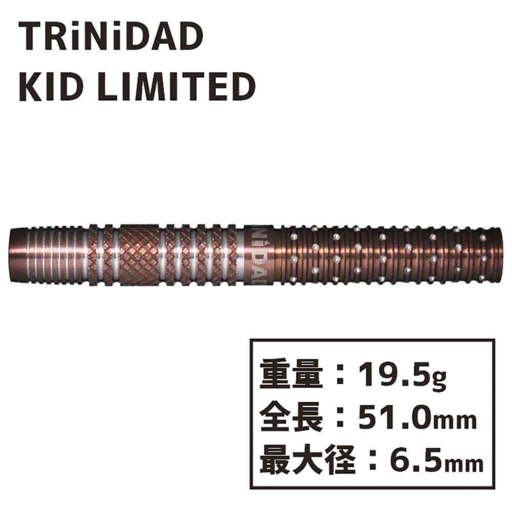 Dardos Trinidad Darts Kid Tomoya Goto Soft tip 19.5gr 95% E